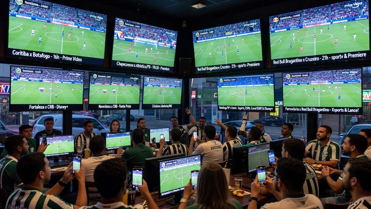 Brasileirão e futebol europeu movimentam a segunda-feira desta segunda