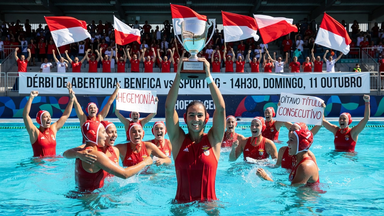 Benfica Conquista Supertaça e Mira Dérbi de Abertura
