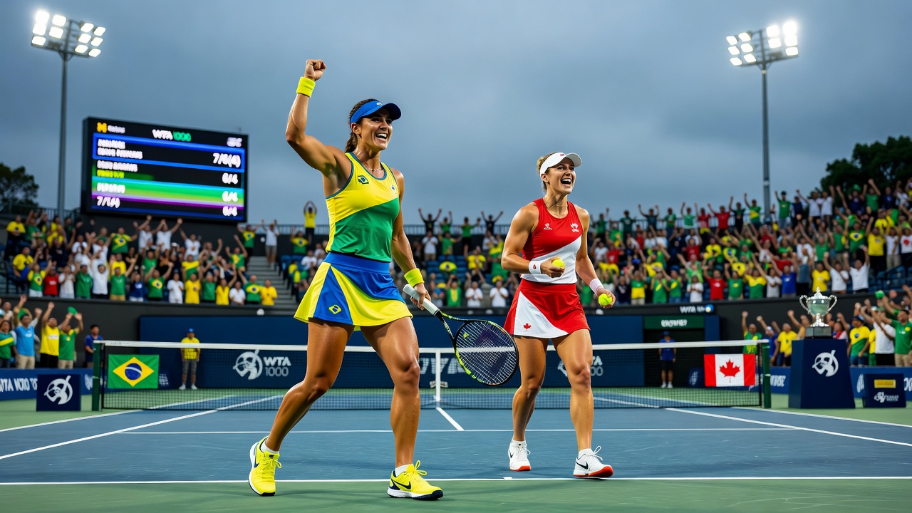 Stefani e Dabrowski emplacam sétima vitória seguida em Wuhan