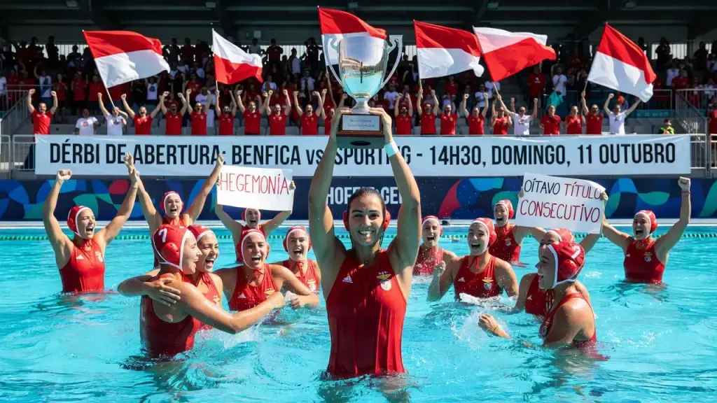 Benfica Conquista Supertaça e Mira Dérbi de Abertura
